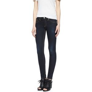 Rag & Bone Dark Denim Skinny Jean